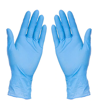 Blue Nitrile Gloves