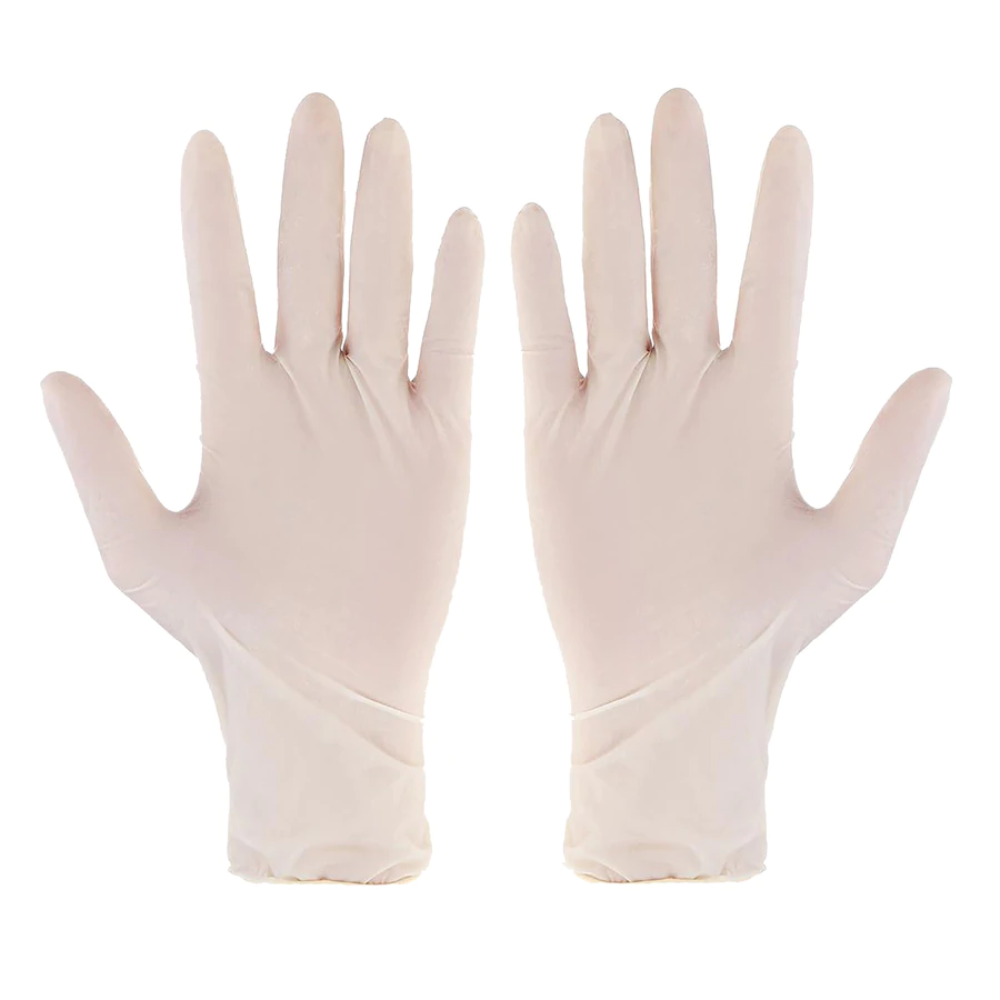 Latex Powdered Gloves