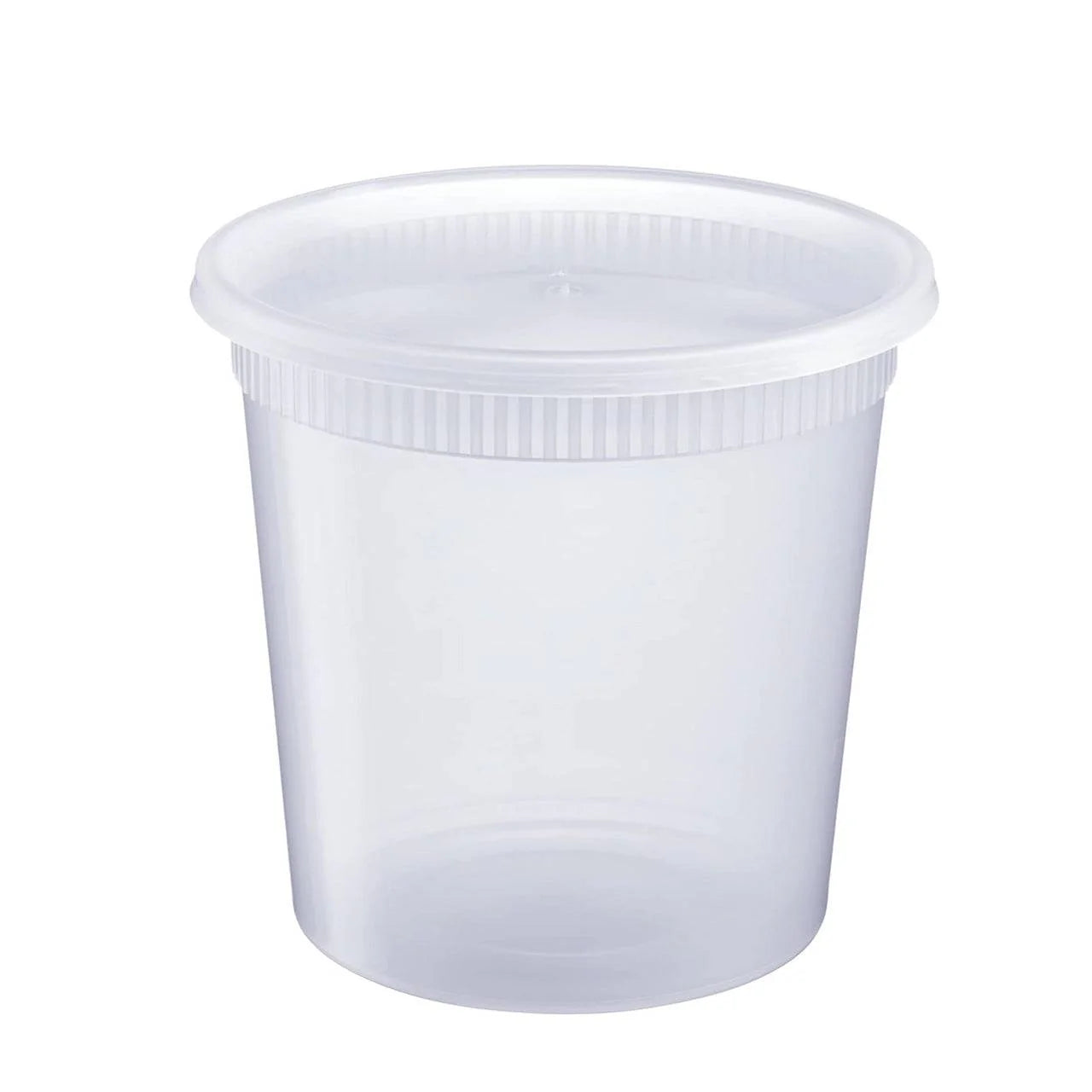 24oz Soup Deli Containers w/ Lids Combo