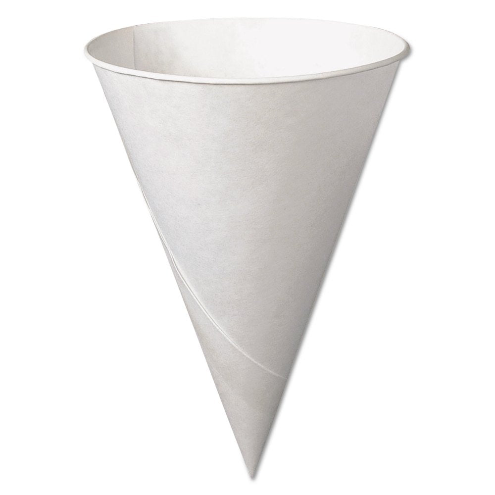 White Paper Cone Cups - 4oz
