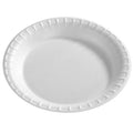 White Styrofoam 10.25" Plates (Single)