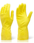 Yellow Dish Washing Gloves