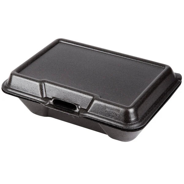 Foam 9x6 Hoagie Container(20500) - Black or White