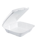 Foam 8x8 (Single) To-Go Containers - Black or White