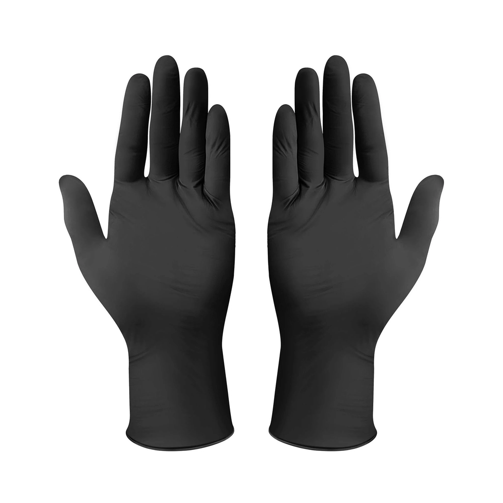 Black Nitrile Gloves (3.5mil)